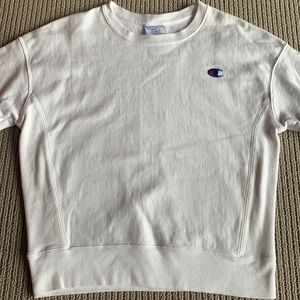 White champion crew neck